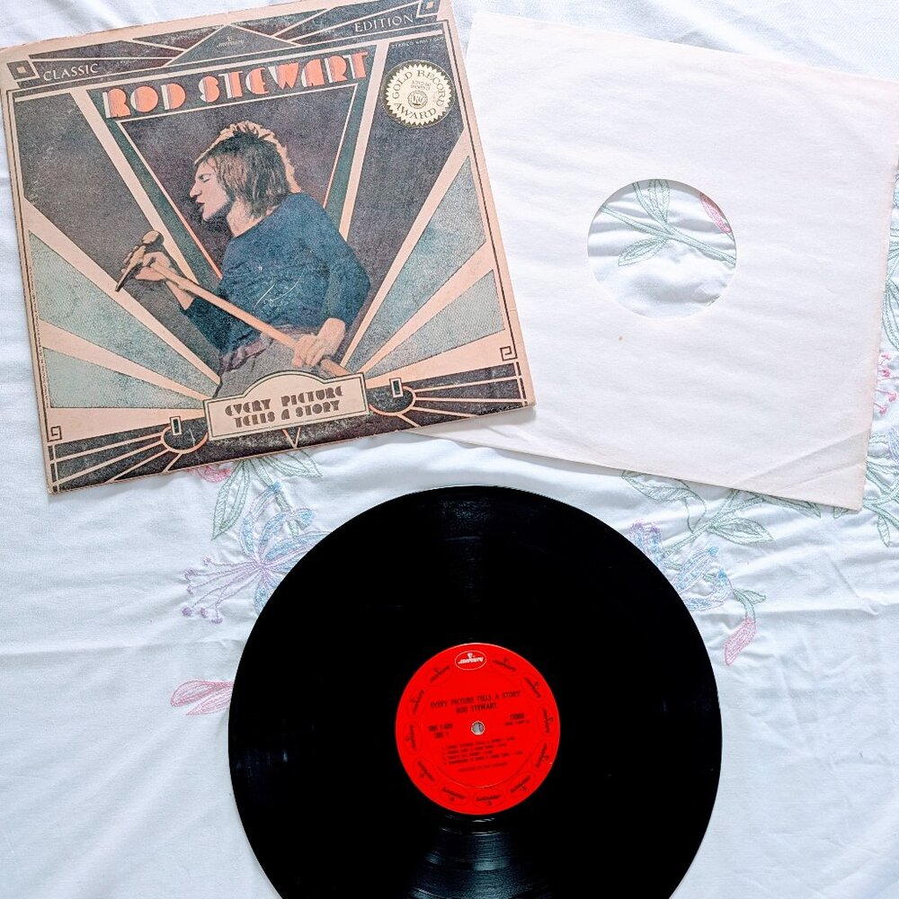 Rod Stewart Every Picture Tells a Story LP Mercury SRM-1-609 RIAA Gold Sticker